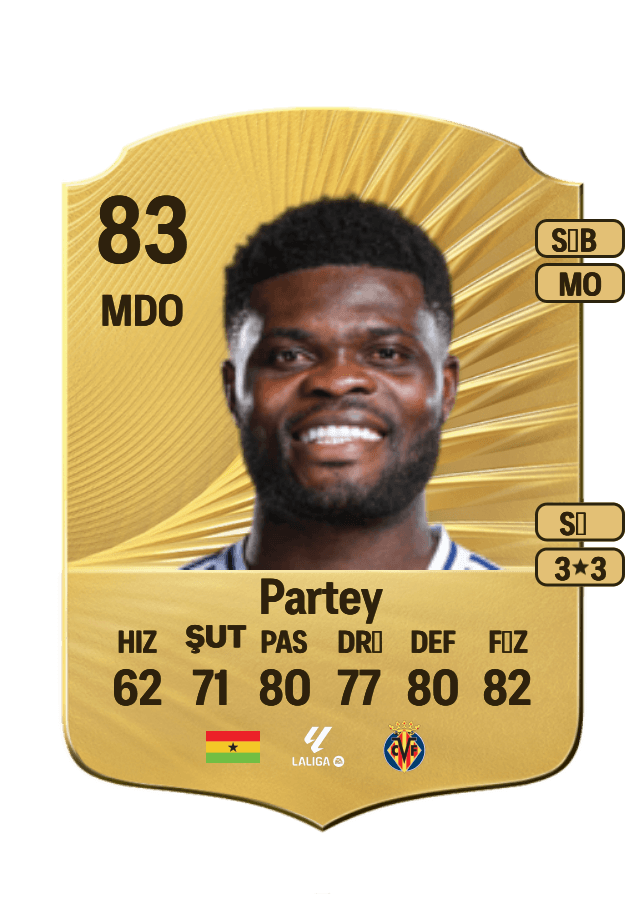 Thomas Partey card