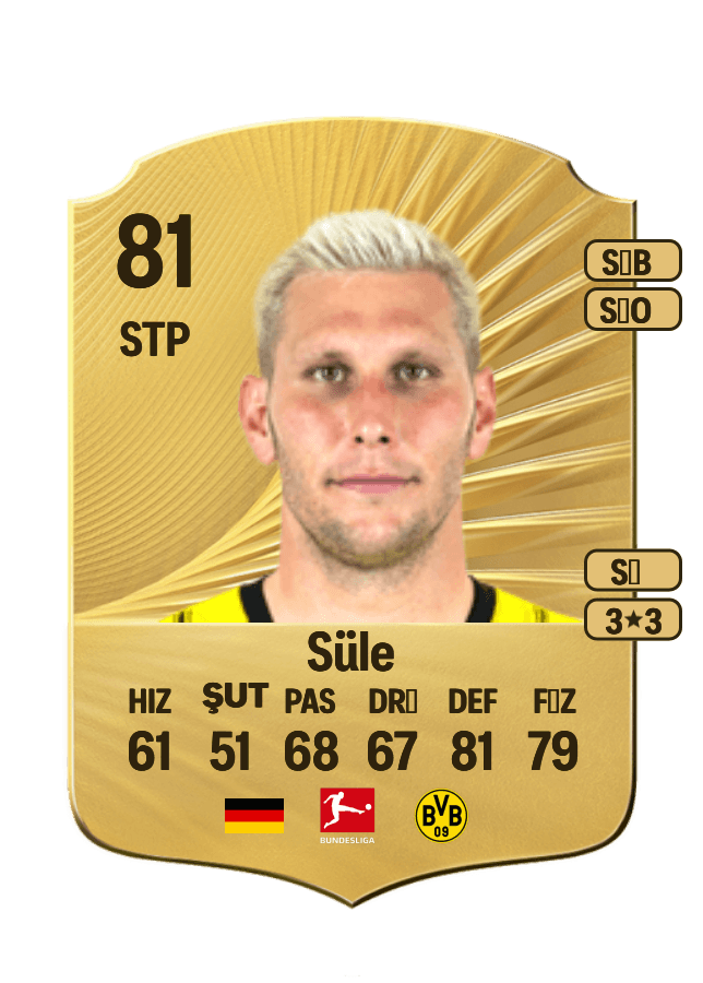 Niklas Süle card