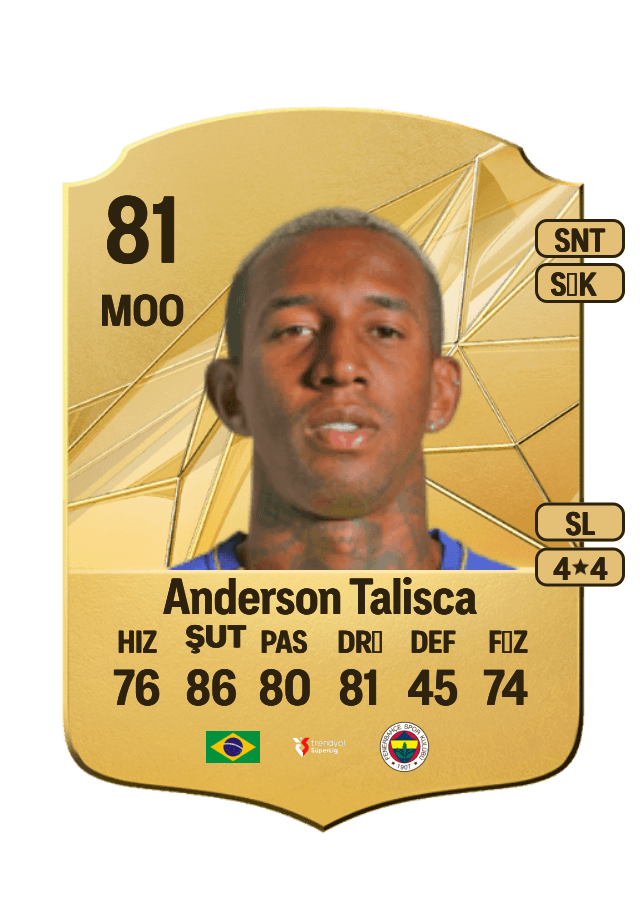 Anderson Talisca card