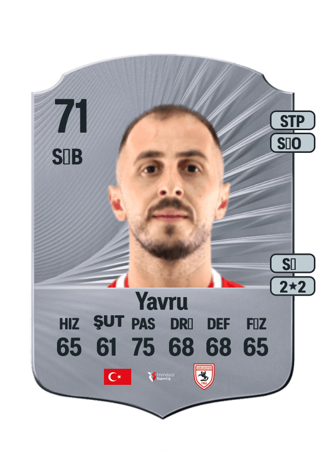 Zeki Yavru card