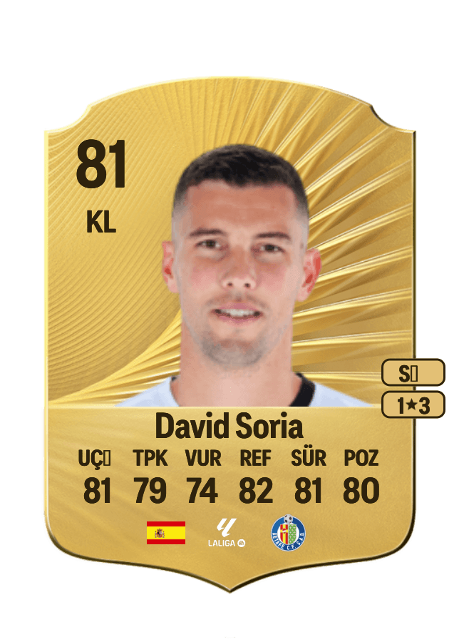 David Soria card