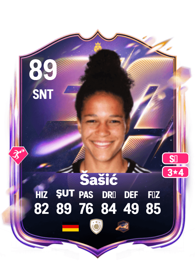 Celia Šašić card