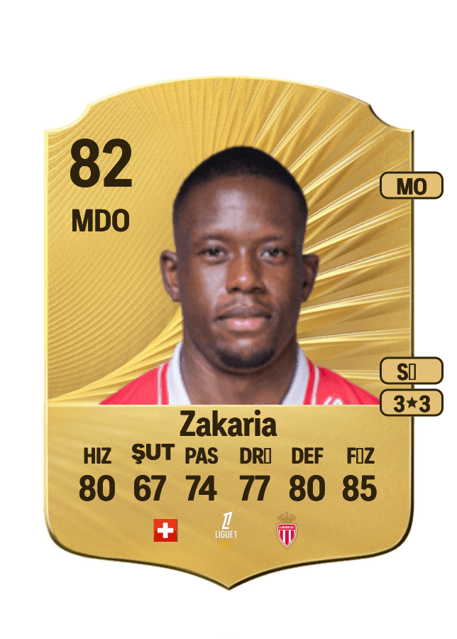 Denis Zakaria card