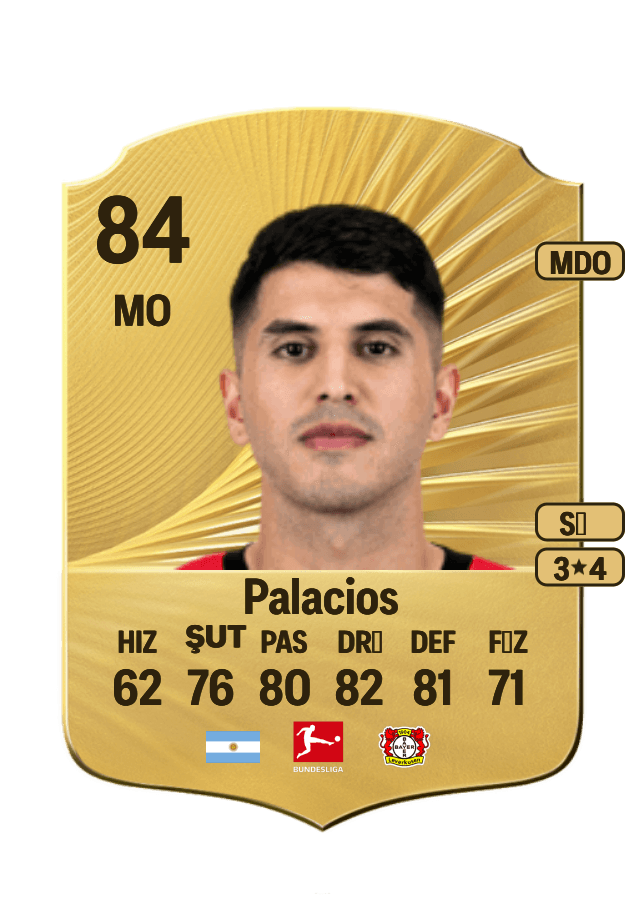 Exequiel Palacios card