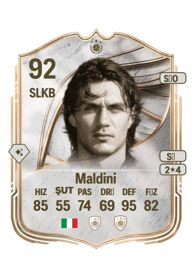 Paolo Maldini card