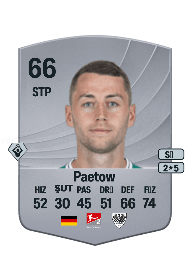 Torge Paetow card