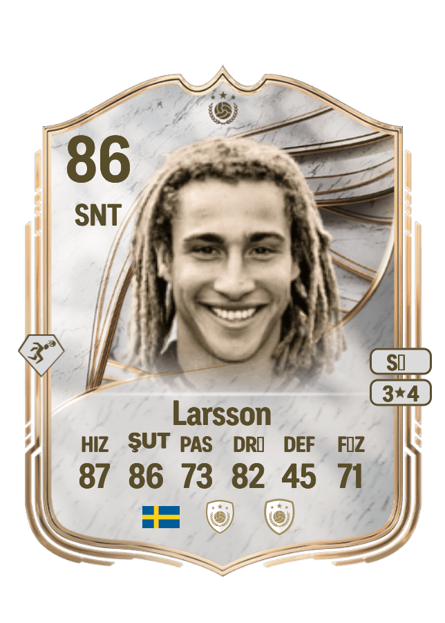 Henrik Larsson card