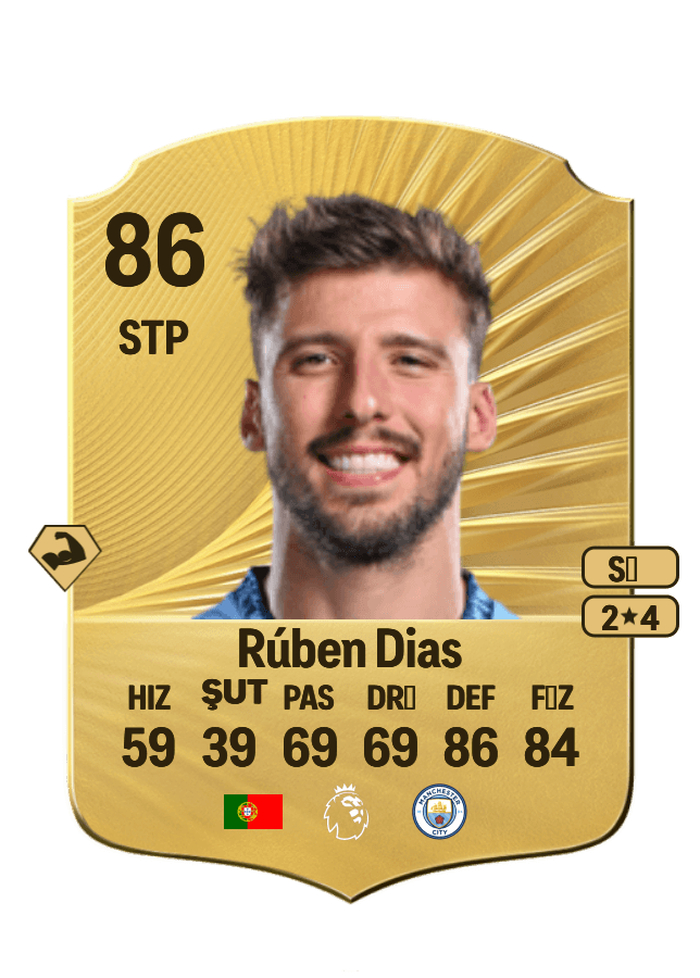 Rúben Dias card
