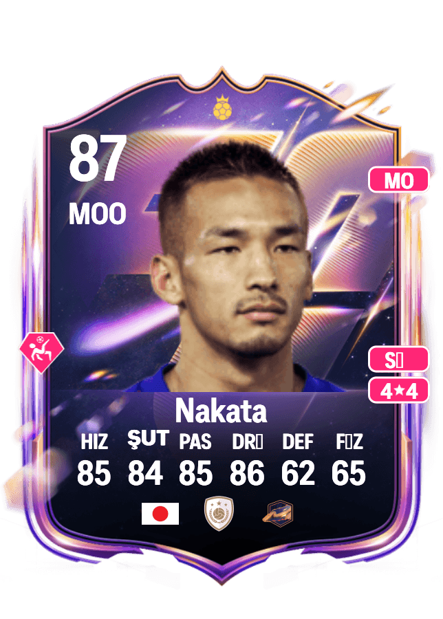 Hidetoshi Nakata card