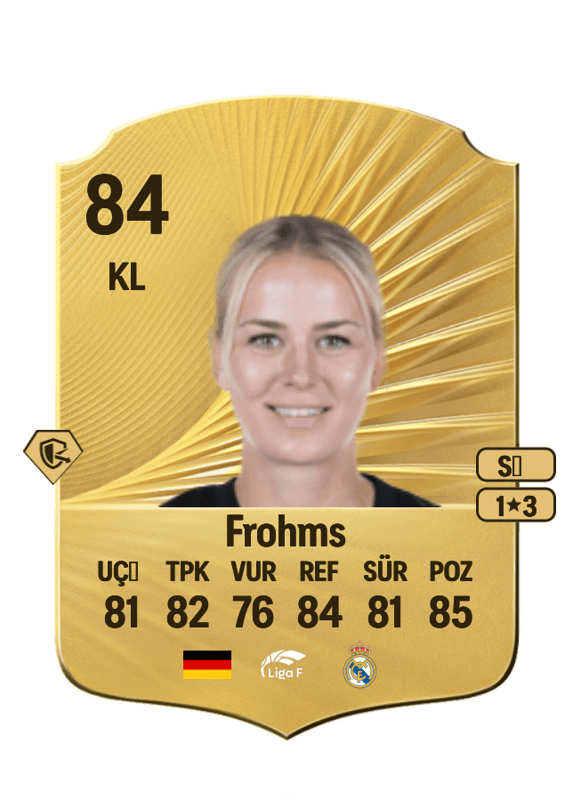 Merle Frohms card