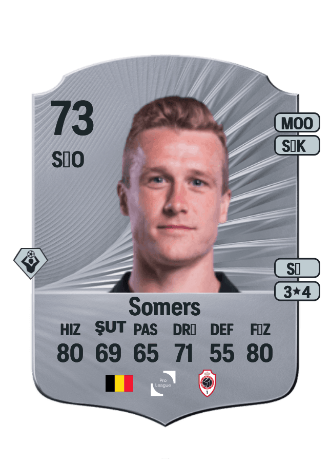 Thibo Somers card