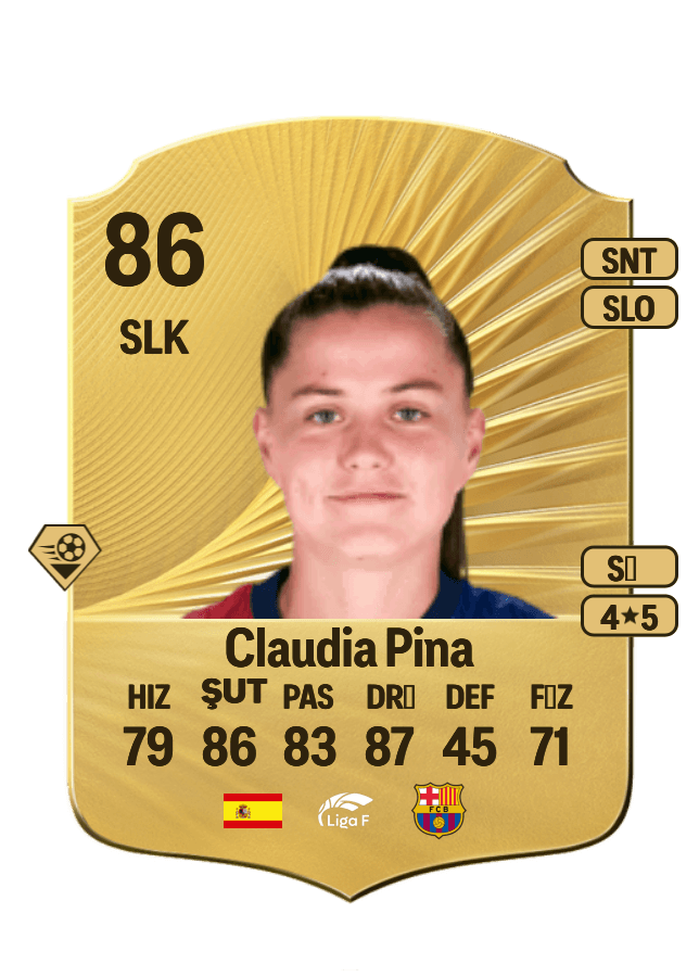 Claudia Pina card