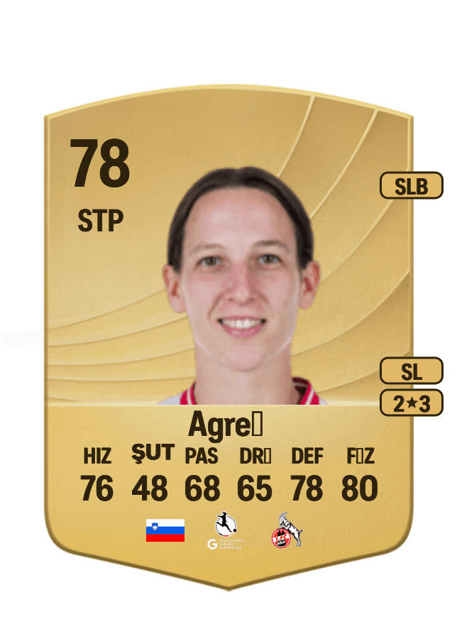 Sara Agrež card