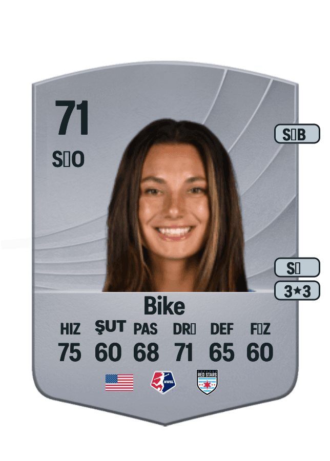 Jenna Bike card