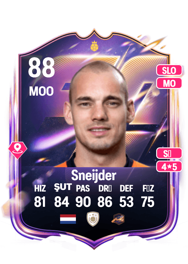 Wesley Sneijder card