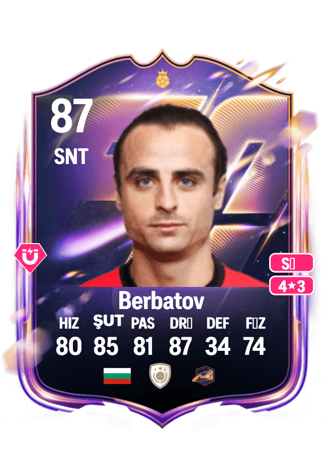 Dimitar Berbatov card