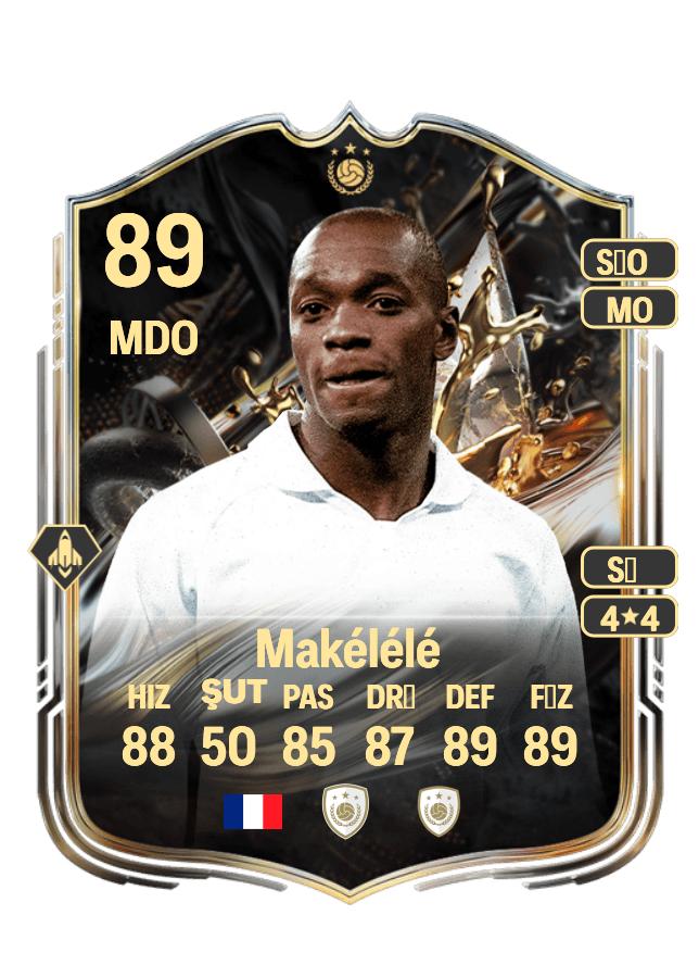 Claude Makélélé card