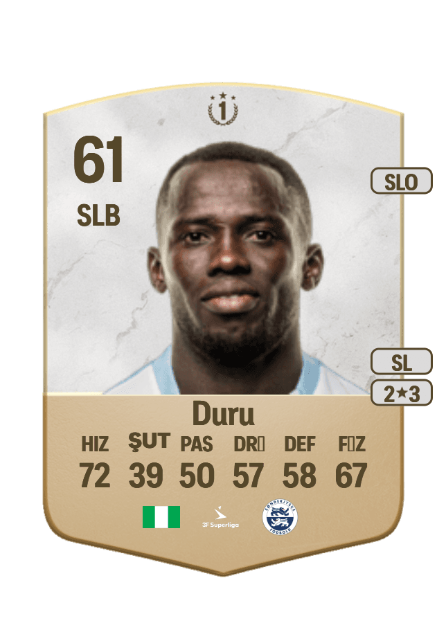 Ebube Duru card