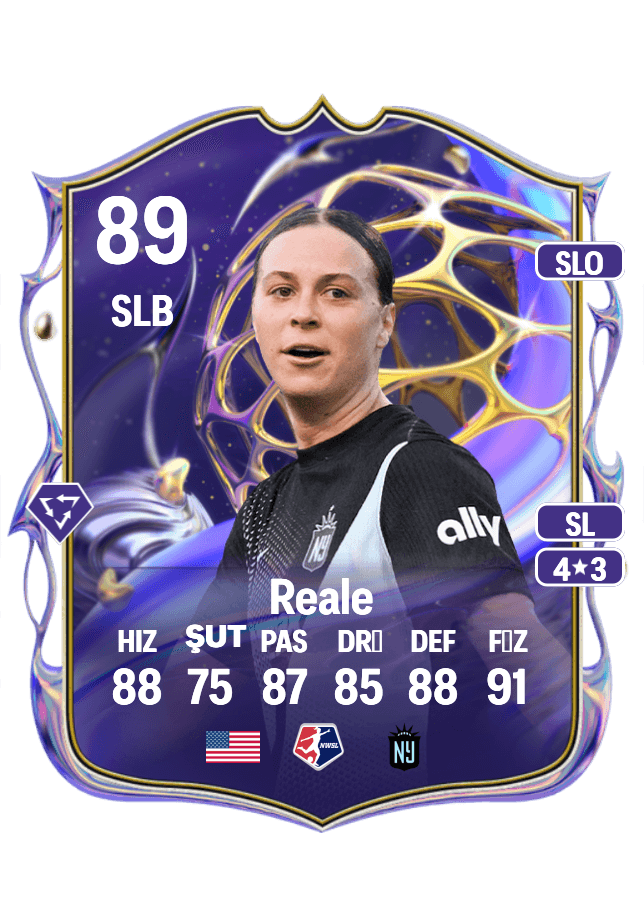 Lilly Reale card
