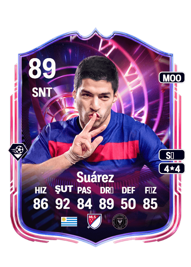 Luis Suárez card