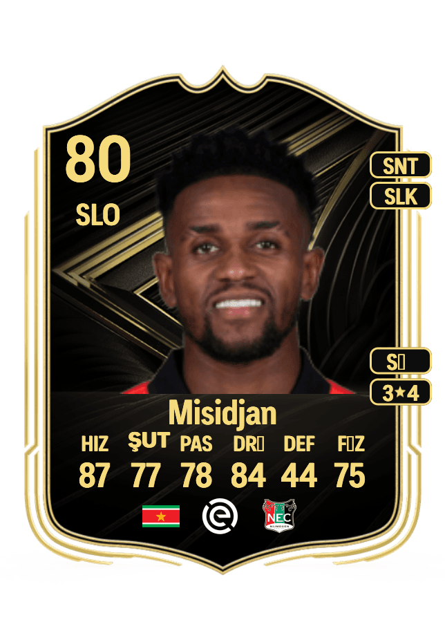 Virgil Misidjan card
