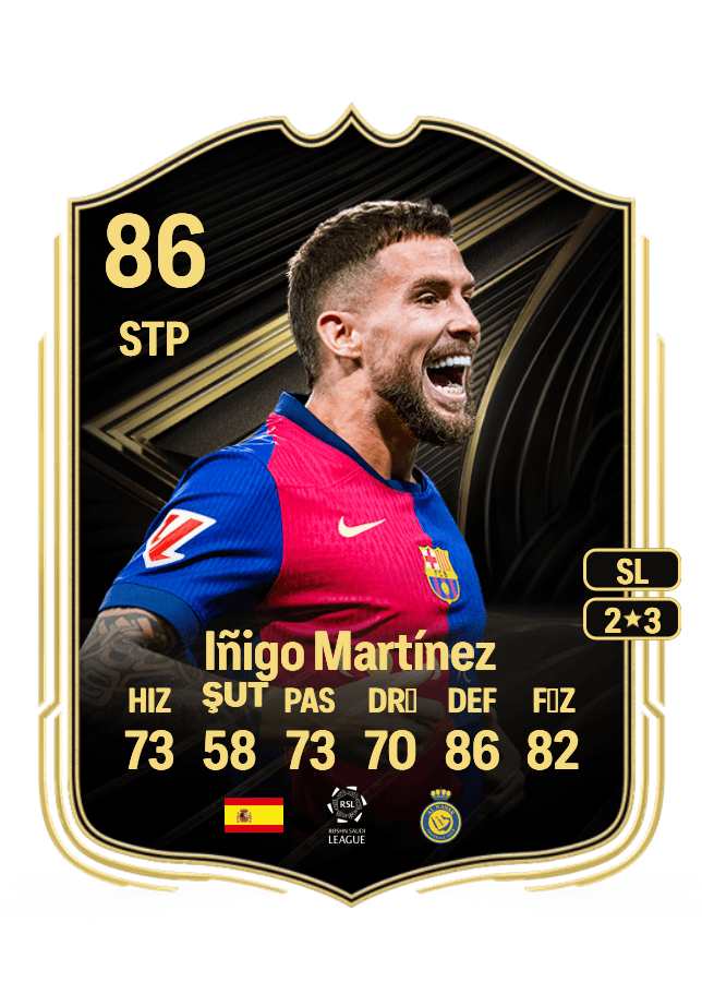 Iñigo Martínez card