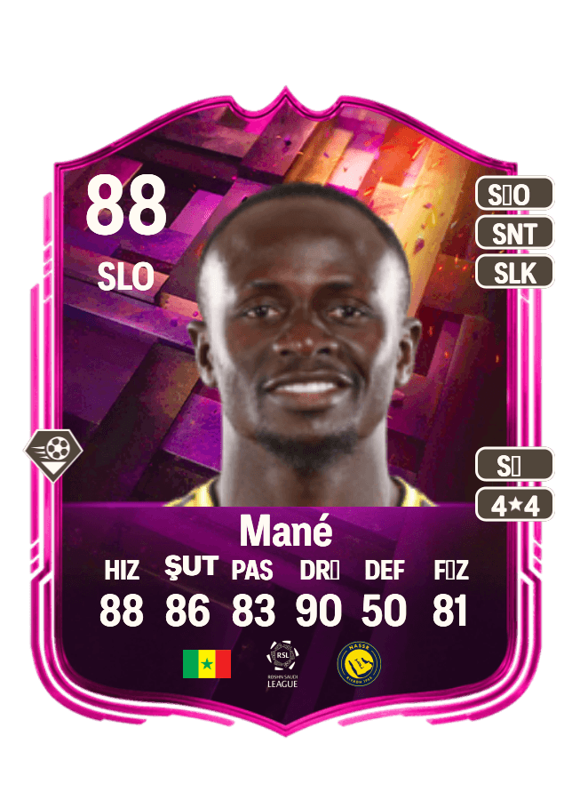 Sadio Mané card