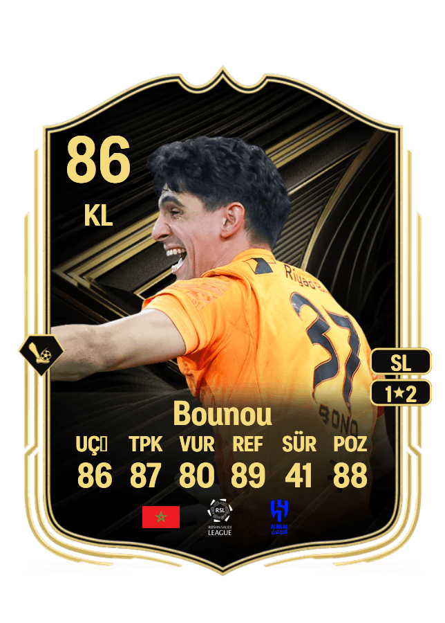 Yassine Bounou card