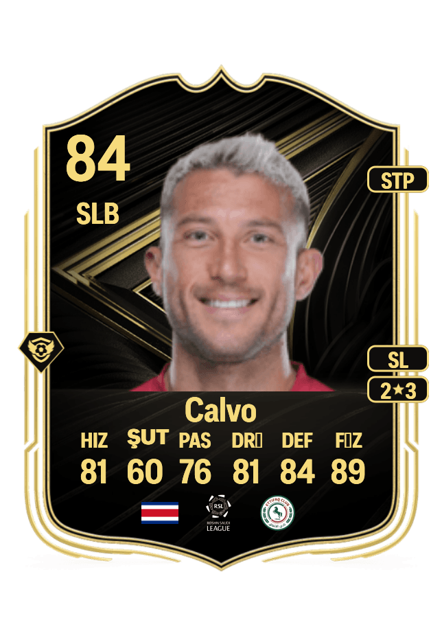 Francisco Calvo card