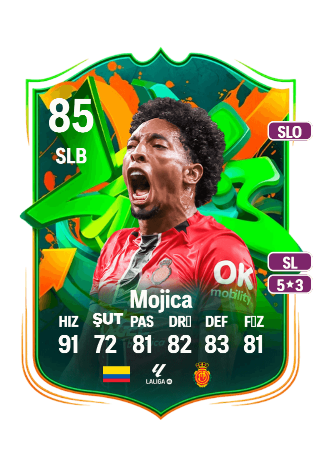 Johan Mojica card