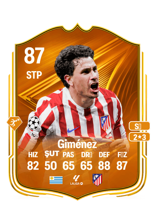 José María Giménez card