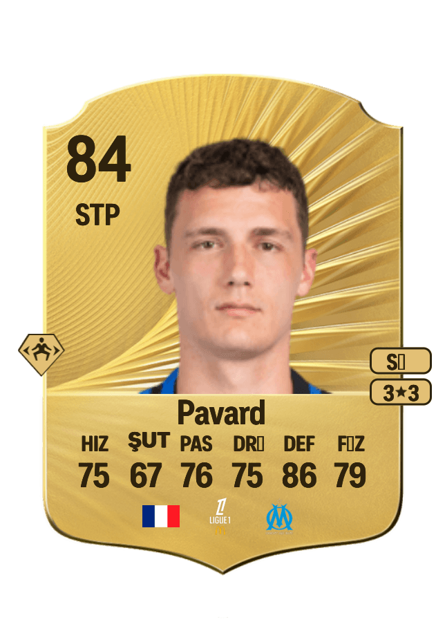 Benjamin Pavard card
