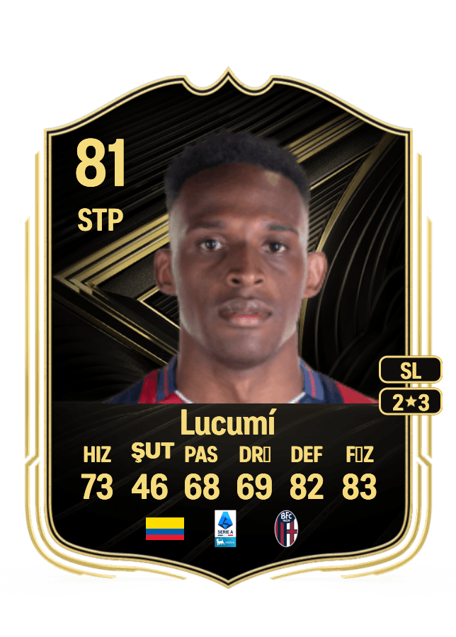 Jhon Lucumí card