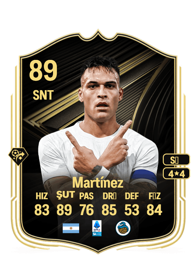 Lautaro Martínez card