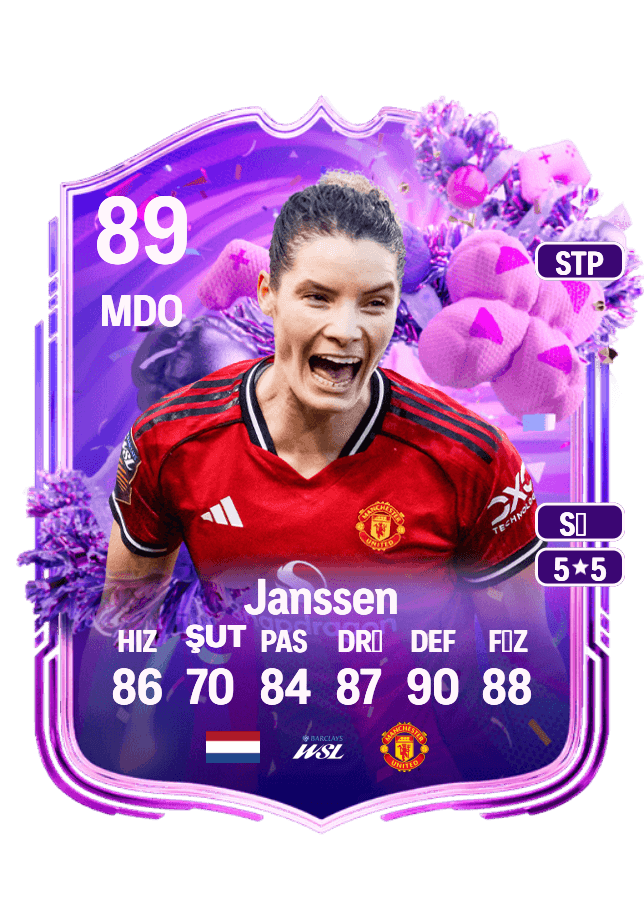 Dominique Janssen card