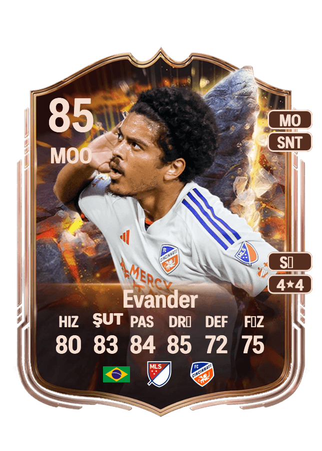 Evander card