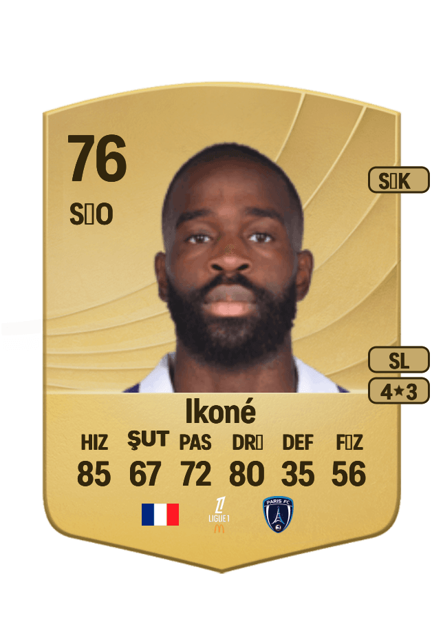 Jonathan Ikoné card