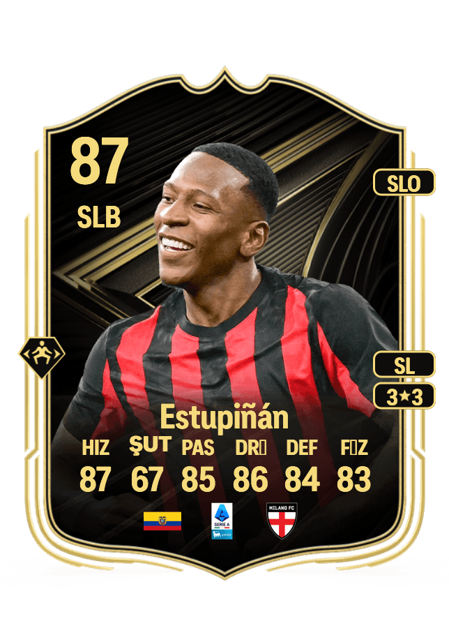 Pervis Estupiñán card