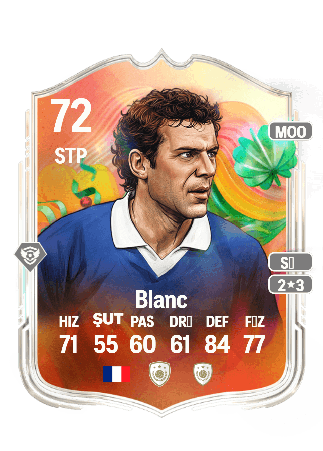 Laurent Blanc card