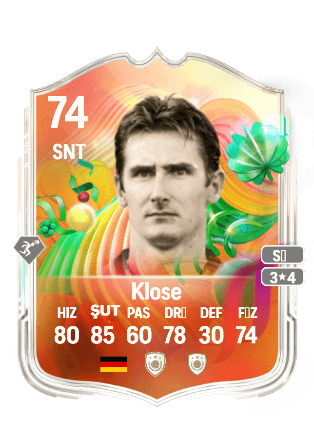 Miroslav Klose card