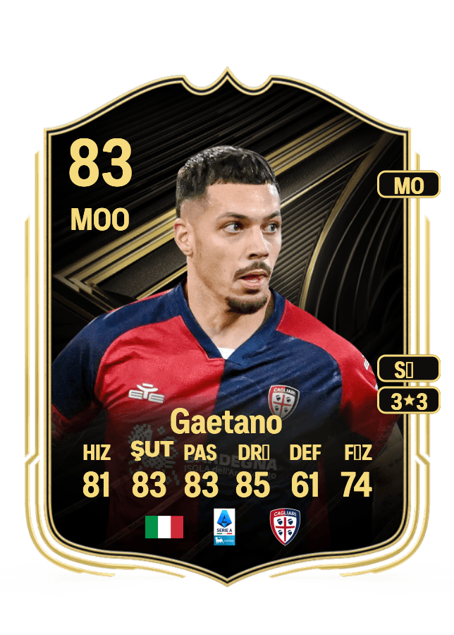 Gianluca Gaetano card