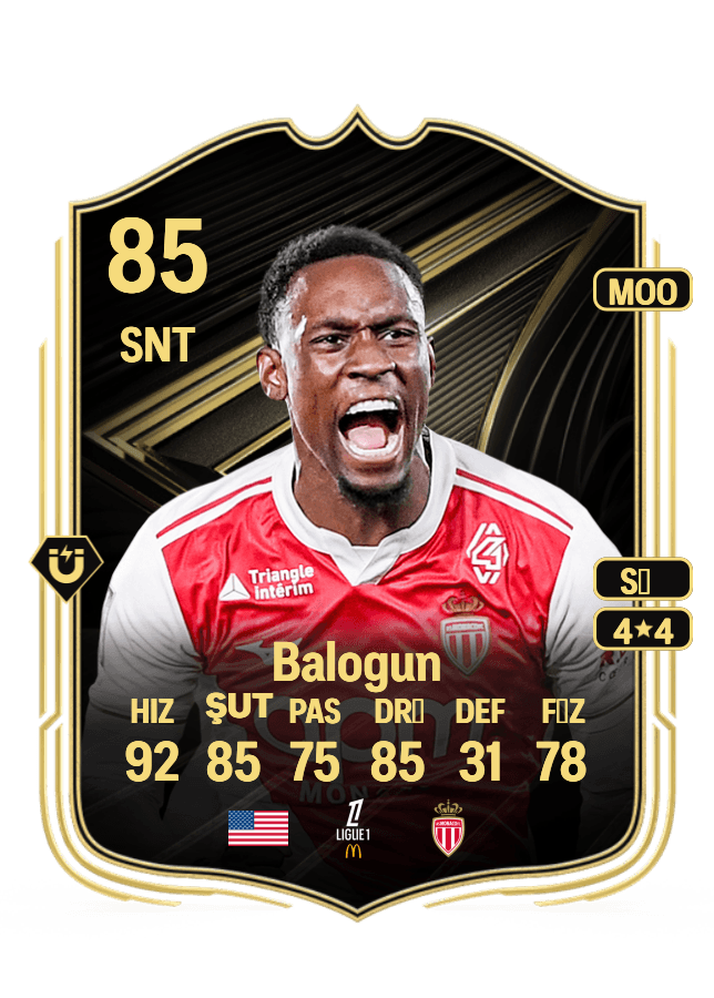 Folarin Balogun card