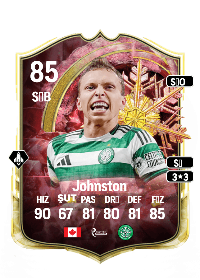 Alistair Johnston card