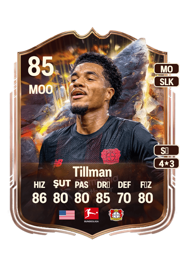 Malik Tillman card