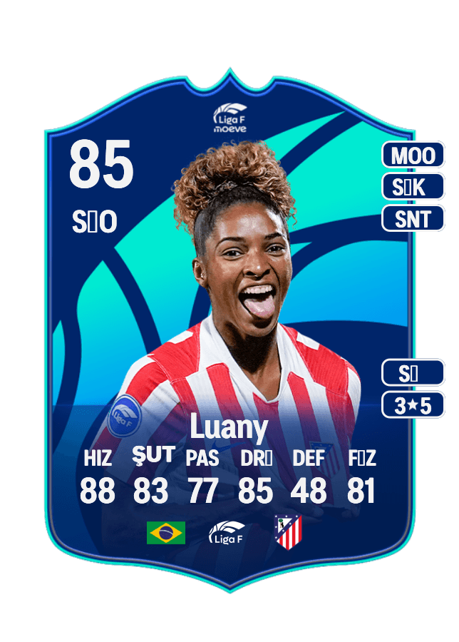 Luany card