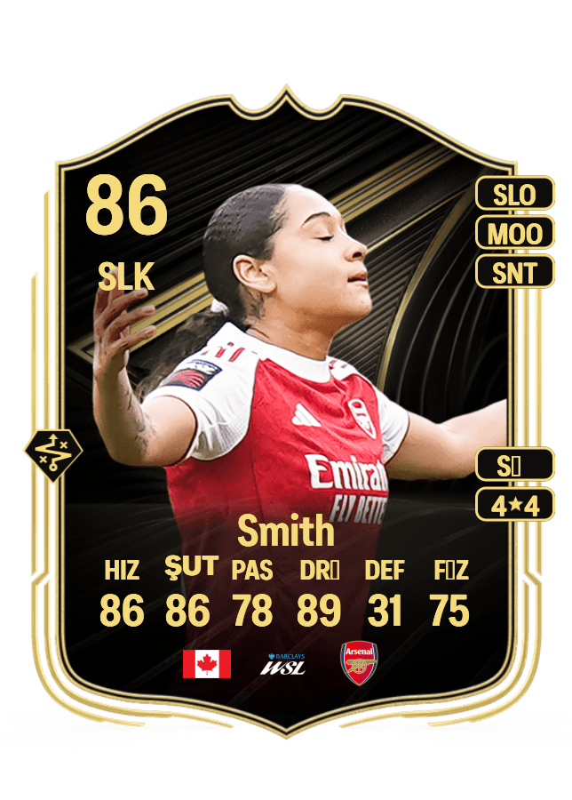 Olivia Smith card