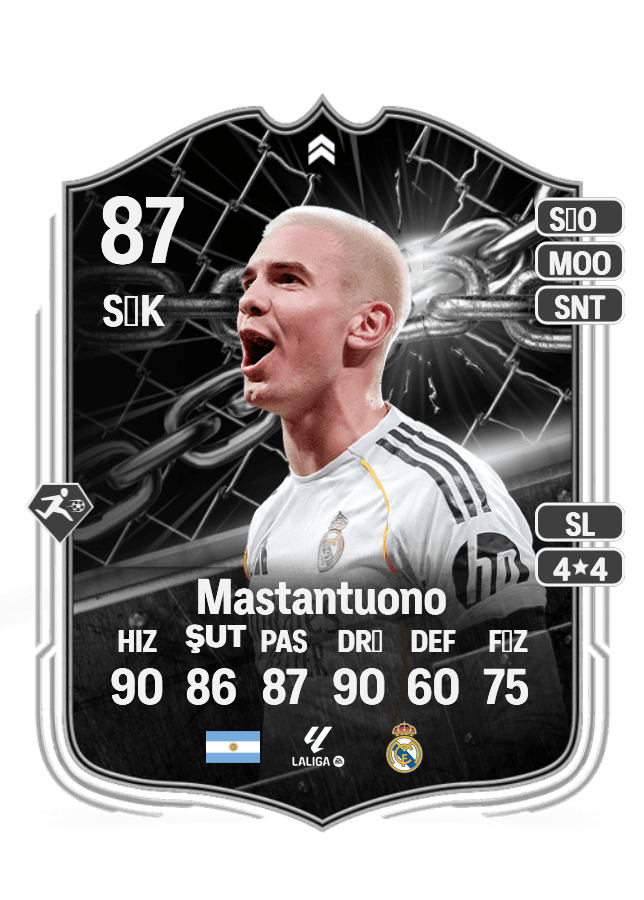 Franco Mastantuono card
