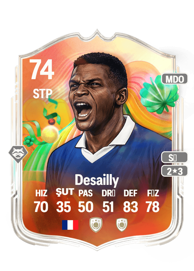 Marcel Desailly card