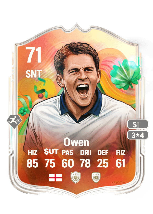 Michael Owen card