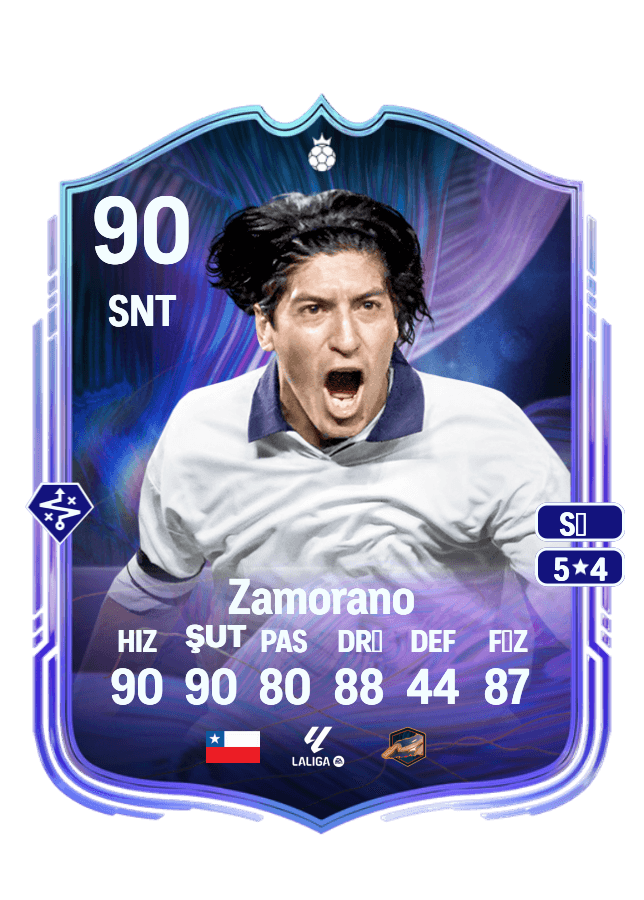 Iván Zamorano card